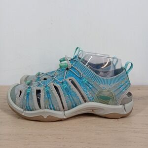 Keen Sandals Womens 9 Blue Gray Outdoor Summer Gorpcore Trail Hiking Sporty